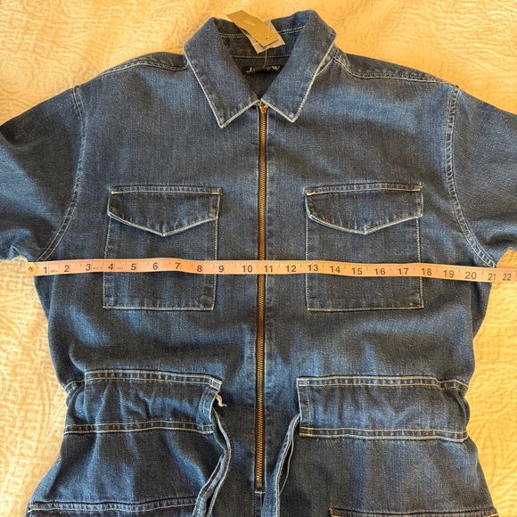 J. Crew Denim Utility Dress 6 NWT NEW - Picture 7 of 10